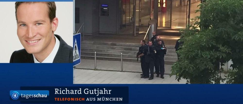 ARD-Reporter Richard Gutjahr war auch in München nah am Geschehen. 