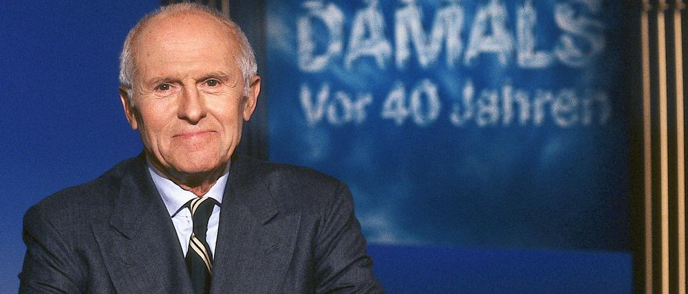 Der ZDF-Moderator Carl Weiss.