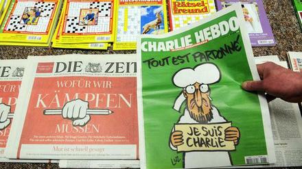 Vorerst letzte Ausgabe: "Charlie Hebdo" nach dem Attentat.
