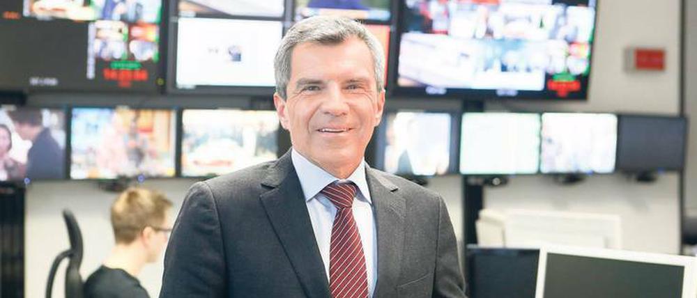 Fairplay erwünscht.  Hans Demmel, Geschäftsführer von n-tv, engagiert sich als VPRT-Vorsitzender für ein Gleichgewicht im dualen System. 