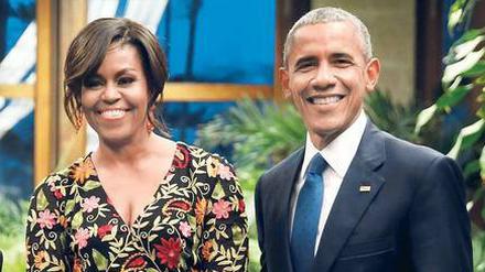 Neue Rolle: Michelle und Brarack Obama stehen seit Montag bei Netflix unter Produzentenvertrag. 