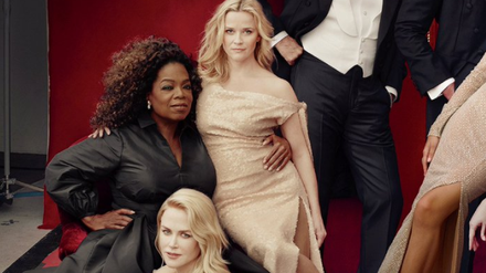 Anlass zu Heiterkeit: Der Titel von "Vanity Fair" unter anderem mit Oprah Winfrey, Reese Witherspoon und Nicole Kidman 