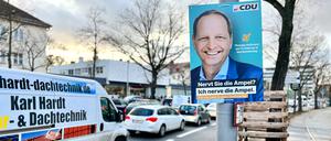 Wahlplakat in Zehlendorf-Mitte: Thomas Heilmann (CDU) nervt die Ampel.