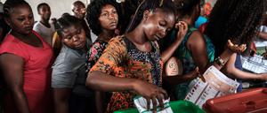 Aus Angst vor Unruhen könnten viele Nigerianer am Wahltag darauf verzichten ihre Stimme abzugeben.