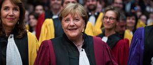 Geehrt, geachtet - und kritisiert: Angela Merkel
