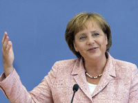 Will nicht Ehrenvositzende der CDU werden: Ex-Kanzlerin Angela Merkel. Foto: Odd Andersen/AFP POOL/dpa