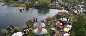 Das Baumblütenfest in Werder findet nächstes Jahr wieder statt, der Rummel dauert fünf Tage.