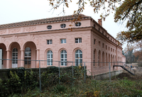 Im Nordtorgebäude am Neuen Palais ist der Sitz des Abraham-Geiger-Kollegs. Der Umzug soll Freitag abgeschlossen sein.