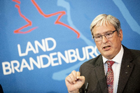 Jörg Steinbach (SPD), neuer Wirtschaftsminister in Brandenburg.