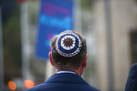 Aktion gegen Antisemitismus: Potsdam trägt Kippa.