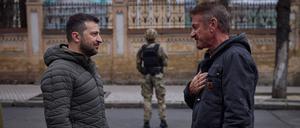 Zwei Mal hat Sean Penn den ukrainischen Präsidenten Wolodymyr Selenskyj für seinen Dokumentarfilm interviewt.