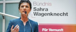 Ob das „Bündnis Sahra Wagenknecht“ nach der Parteigründung bei allen Landtagswahlen im kommenden Jahr auf den Stimmzetteln stehen wird, ist nach Angaben der Vorsitzenden Amira Mohamed Ali noch nicht abzusehen.