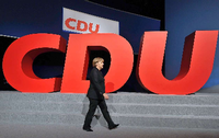Die CDU und ihrer Kanzlerin.
