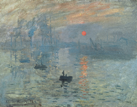 Monets-Gemälde "Impression, Sonnenaufgang" wird der Ausgangspunkt für die Ausstellung sein.