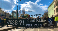 Protest gegen die Klimapolitik im März 2019.