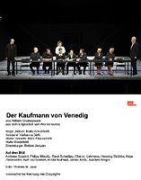 "Der Kaufmann von Venedig" in der Inszenierung von Malte Kreutzfeldt, mit Andreas Spaniol als Antonio (l.) und Joachim Berger als Shylock (r.).