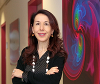 Alessandra Buonanno ist es am Max-Planck-Institut für Gravitationsphysik in Golm gelungen, Gravitationswellen aufzuzeichnen.