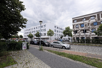 Das neue Haus des Potsdamer Dialysezentrums Diamedikum nahe des Hauptbahnhofs. 