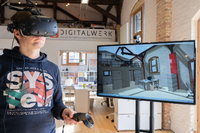 Mit Virtual-Reality-Brillen können Handwerksbetriebe Räume zeigen, die es noch gar nicht gibt.