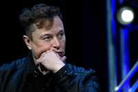Tesla-Chef Elon Musk (Archivbild vom März 2020)