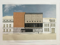 Ideen. Für die neue Synagoge wurden am Montag viele Gestaltungsvarianten vorgestellt – das ist eine davon. Nun soll entschieden werden.