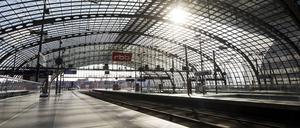 Streik am Hauptbahnhof