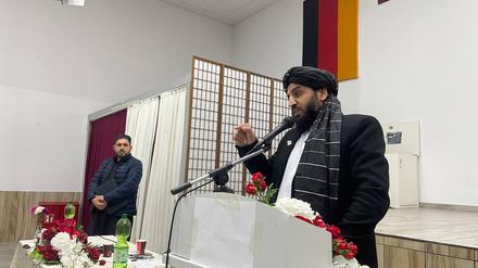 Abdul Bari Omar in einer Kölner Moschee.