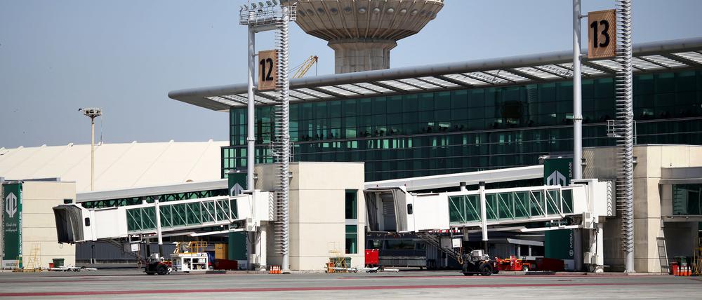 Flughafen Sawrtnoz der armenischen Hauptstadt Eriwan, aufgenommen am 30.06.2016. 
