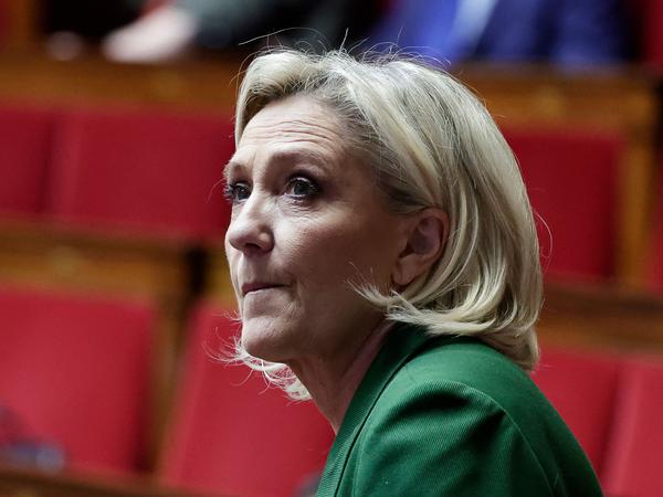 Die französische Politikerin Marine Le Pen ist das Gesicht der als rechtspopulistisch bis rechtsextrem eingestuften Partei Rassemblement National (RN).