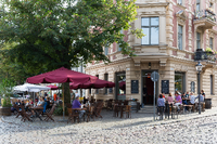Das Café Heider am Nauener Tor. 