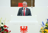 Andrij Melnyk, Botschafter der Ukraine in Deutschland, sprach am Sonntag im Brandenburger Landtag.
