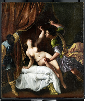 Das Lukretia-Gemälde von Artemisia Gentileschi, das einst im Neuen Palais hing.