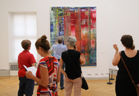 Die Schau "Gerhard Richter. Abstraktionen" zeigt 90 Werke des 86-Jährigen im Museum Barberini.