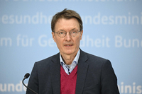 Der Bundesgesundheitsminister Karl Lauterbach (SPD).