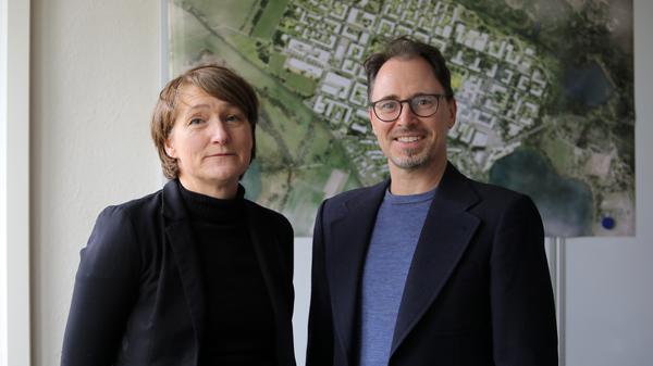 Stefanie Bremer und Matthias Haber sind die Vorsitzenden des Gestaltungsrates. 