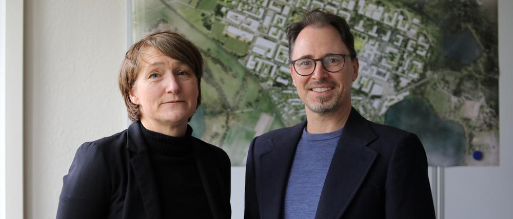 Stefanie Bremer und Matthias Haber sind die Vorsitzenden des Gestaltungsrates. 