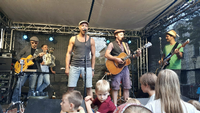 Die Band Hasenscheisse tritt am Samstag im Bornstedter-Feld auf.