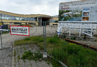 Die Haveltherme-Baustelle in Werder (Havel).