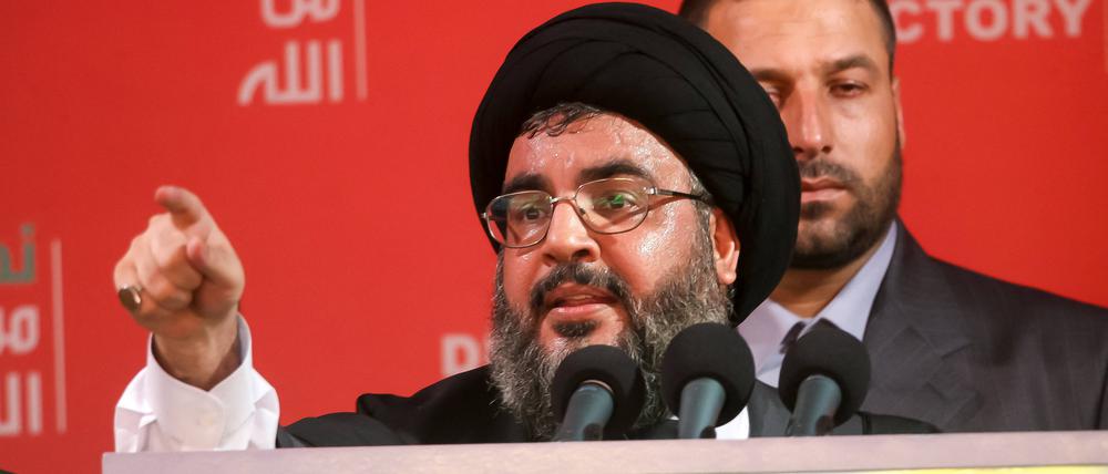 Hisbollah-Chef Hassan Nasrallah im Jahr 2006.