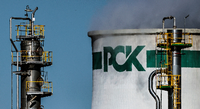 Die Raffinerie PCK in Schwedt gehört dem russischen Staatskonzern Rosneft.