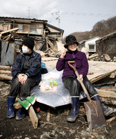 Das Foto von Andreas B. Krueger ist Ende März 2011 in Japan entstanden, 14 Tage nach dem Reaktorunglück.