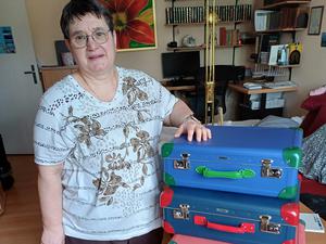 Johanna Binte produzierte 20 Jahre lang Papp-Koffer.