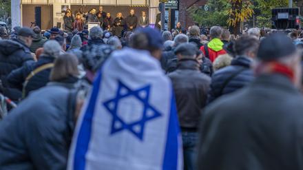 Jüdische Gemeinde gedenkt israelischer Geiseln.