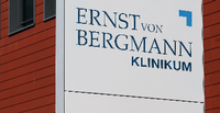 Das Klinikum "Ernst von Bergmann" in Potsdam.  