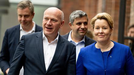 Kai Wegner (CDU) und Franziska Giffey (SPD).