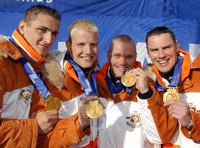 Damals war's. Kevin Kuske (l.) holte 2002 in Salt Lake City erstmalig Olympiagold.