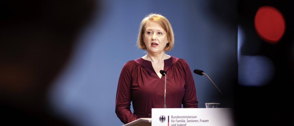 Lisa Paus (Grüne), Bundesfamilienministerin.