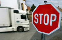 Potsdam diskutiert ein Durchfahrtsverbot für Lastkraftwagen.