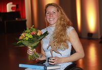 Para-Schwimmerin Verena Schott wurde dieses Jahr Weltmeisterin und knackte Weltrekorde.