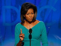 Die Biografie der ehemaligen First Lady der USA, Michelle Obama, wurde ein Weltbestseller. Das findet Nachahmerinnen. Foto: Uncredited/Netflix/AP/dpa